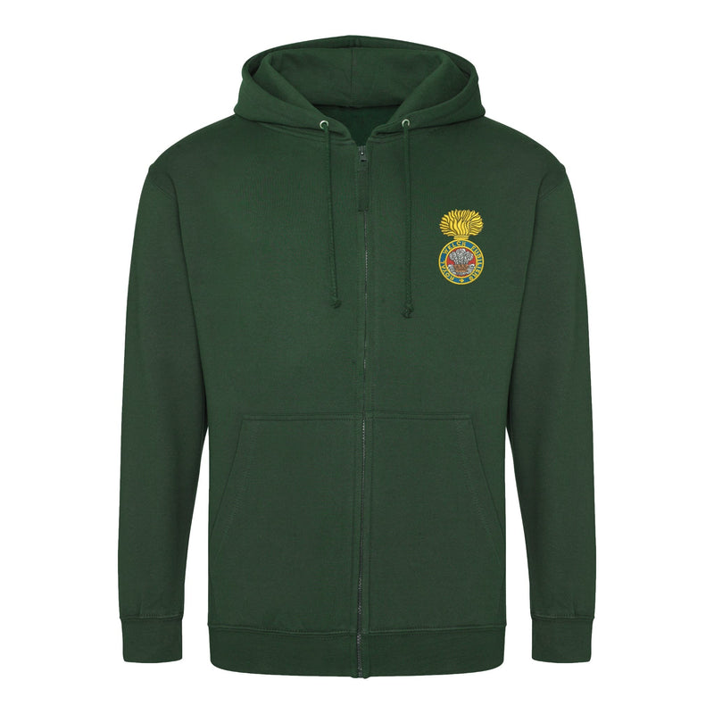 Royal Welch Fusiliers Zipped Hoodie