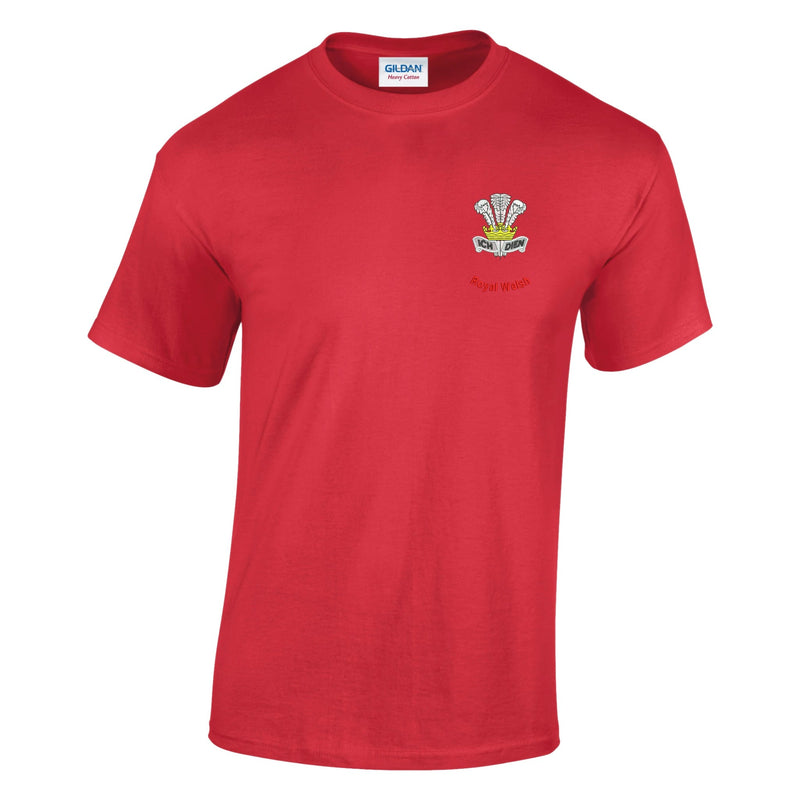 Royal Welsh Cotton T-Shirt