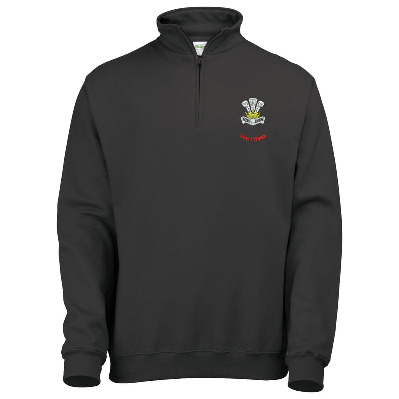 Royal Welsh Quarter Zip Sweatshirt