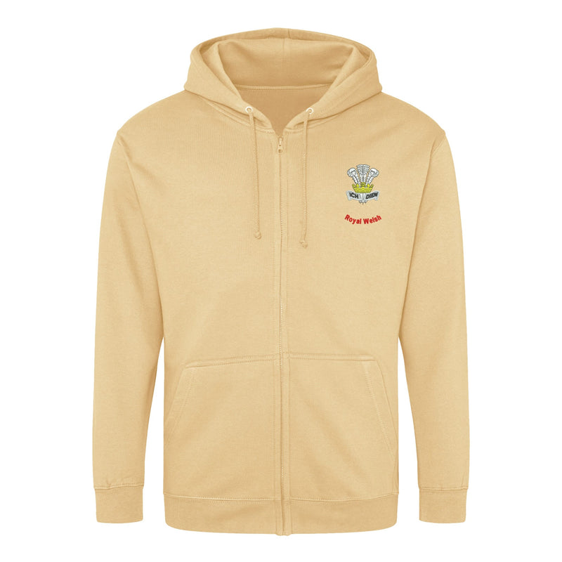 Royal Welsh Zipped Hoodie