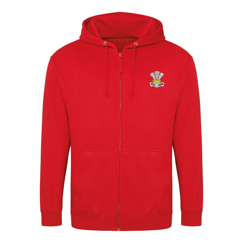 Royal Welsh Zipped Hoodie