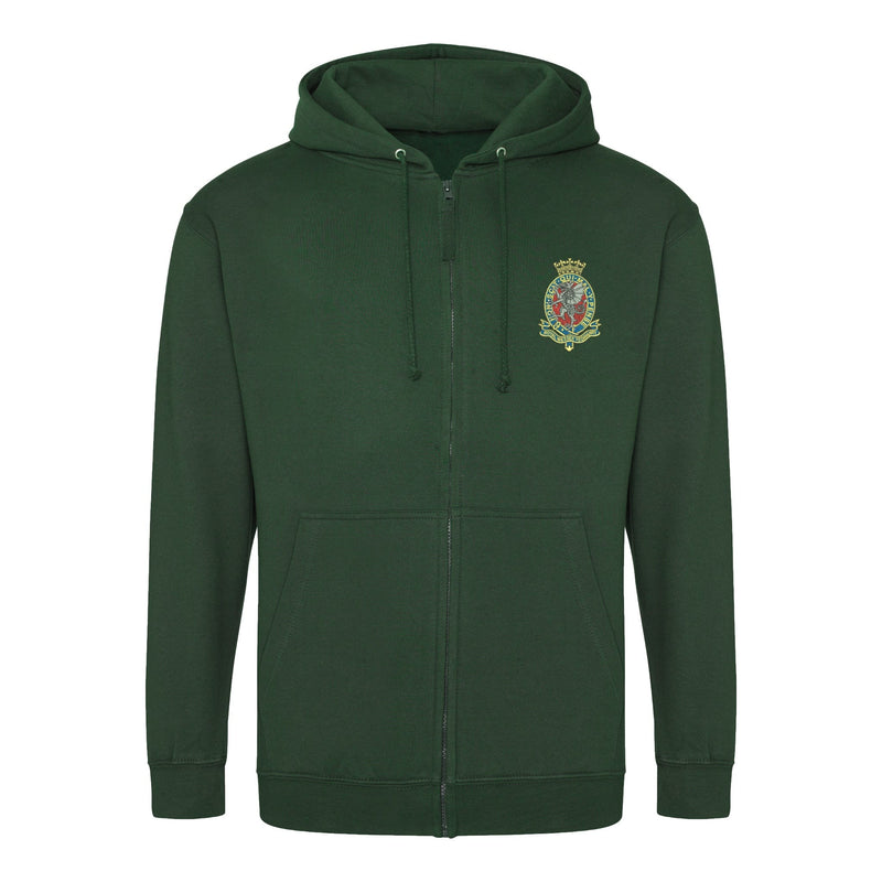Royal Wessex Yeomanry Zipped Hoodie