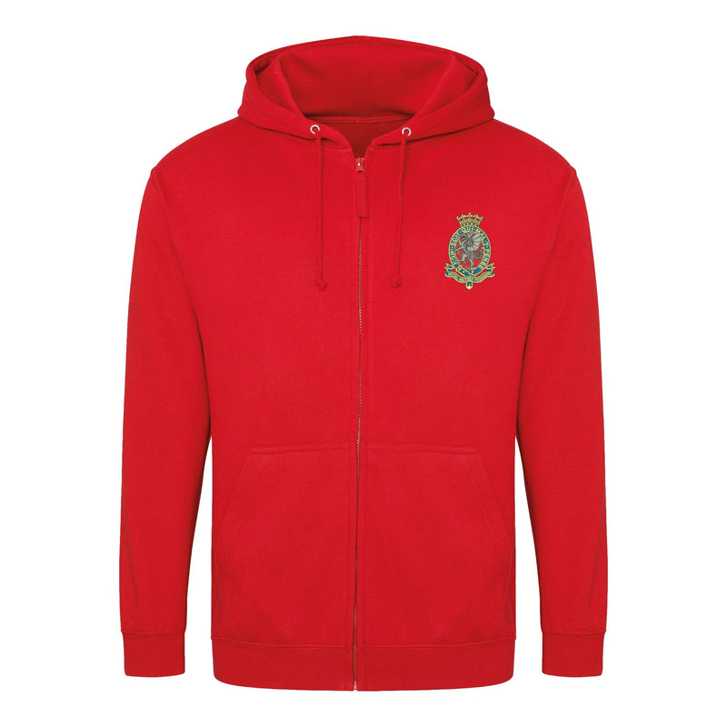 Royal Wessex Yeomanry Zipped Hoodie