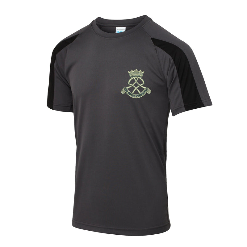 Royal Yeomanry Contrast Polyester T-Shirt