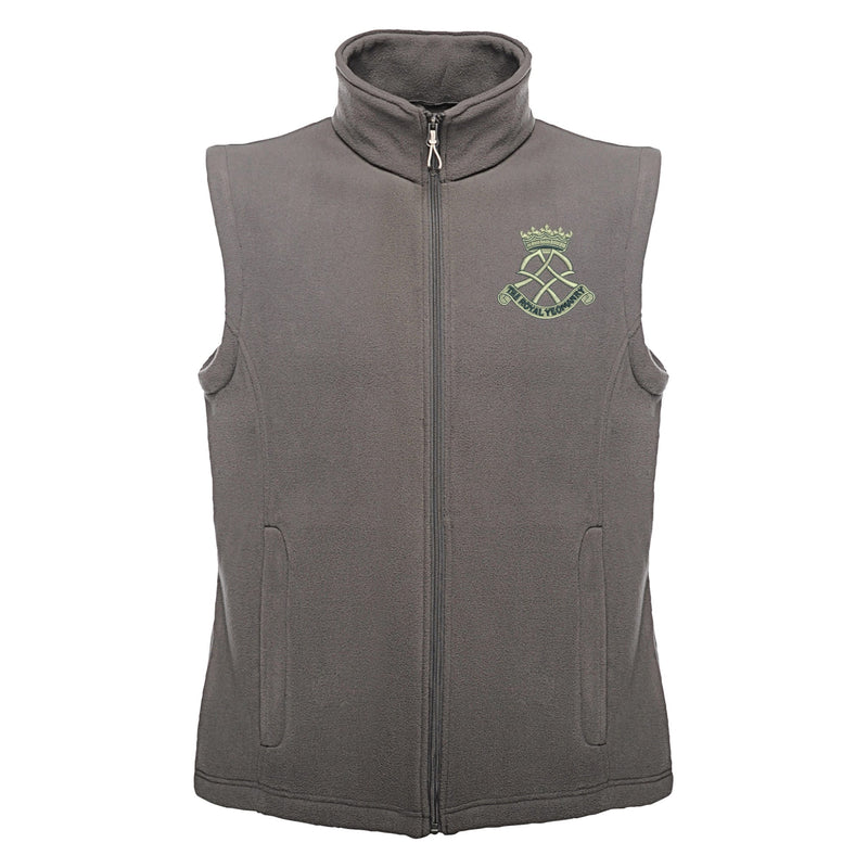 Royal Yeomanry Regatta Fleece Bodywarmer