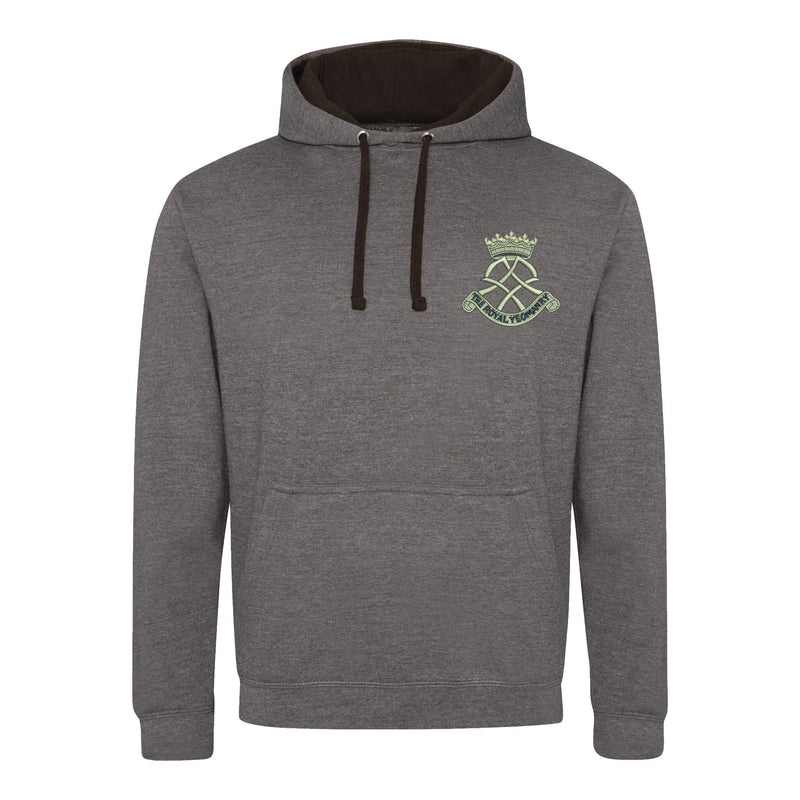 Royal Yeomanry Varsity Contrast Hoodie