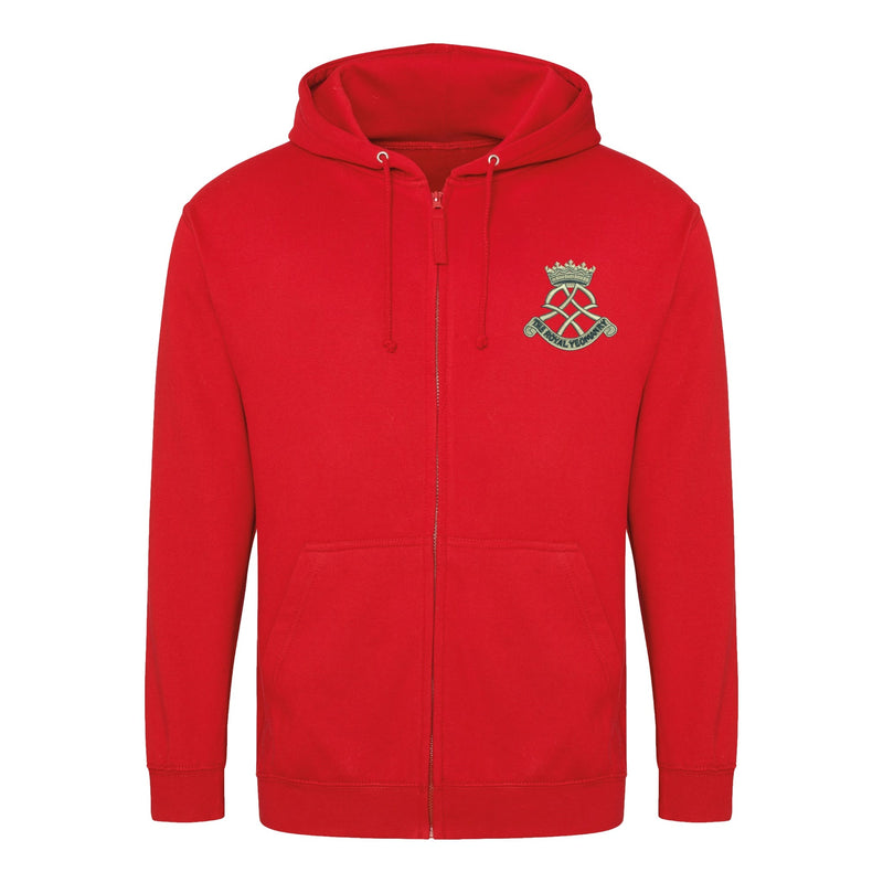 Royal Yeomanry Zipped Hoodie