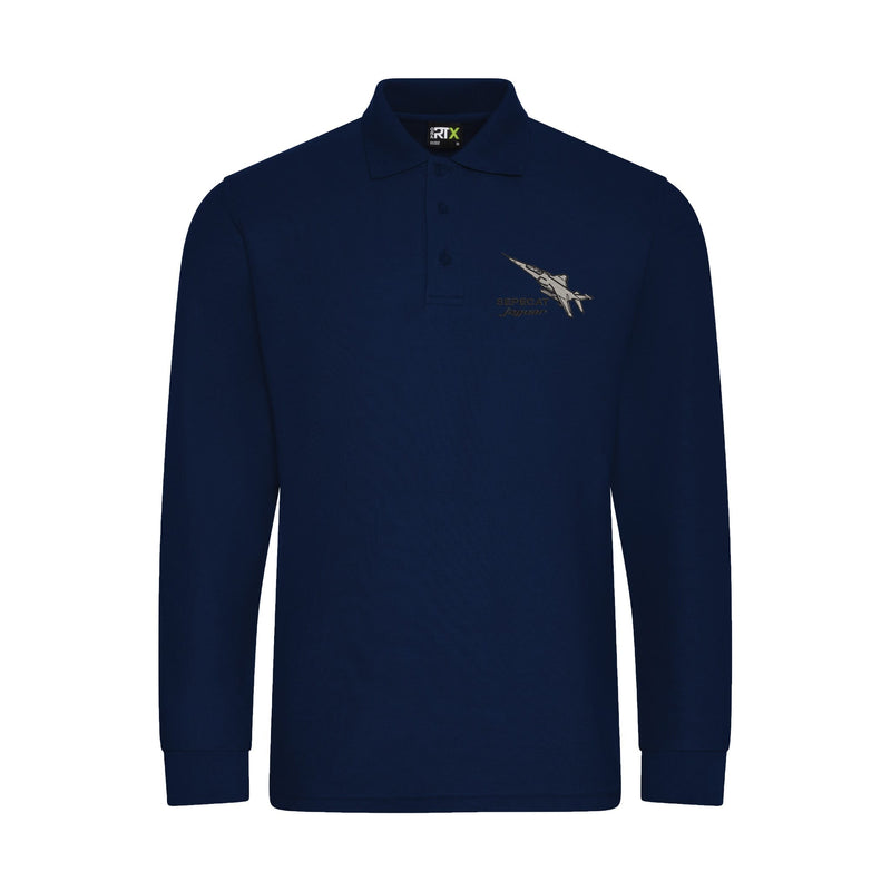 SEPECAT Jaguar Long Sleeve Polo Shirt