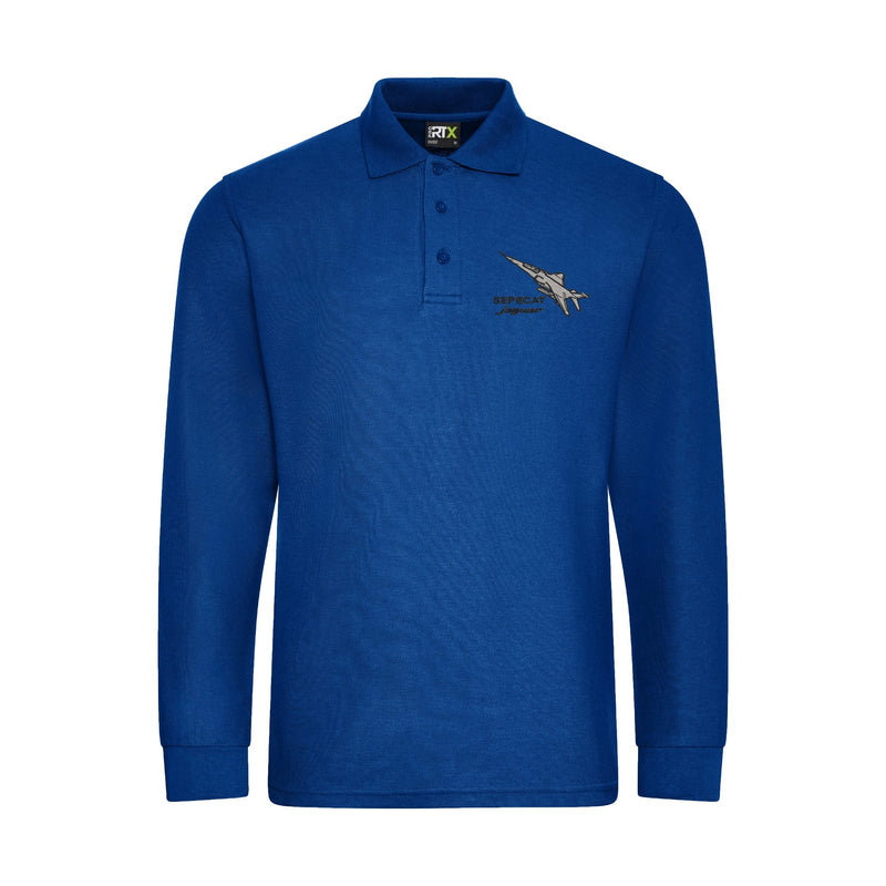 SEPECAT Jaguar Long Sleeve Polo Shirt