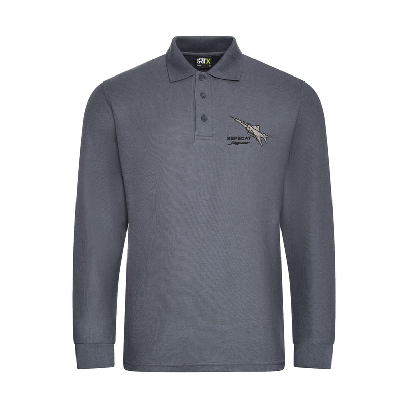 SEPECAT Jaguar Long Sleeve Polo Shirt