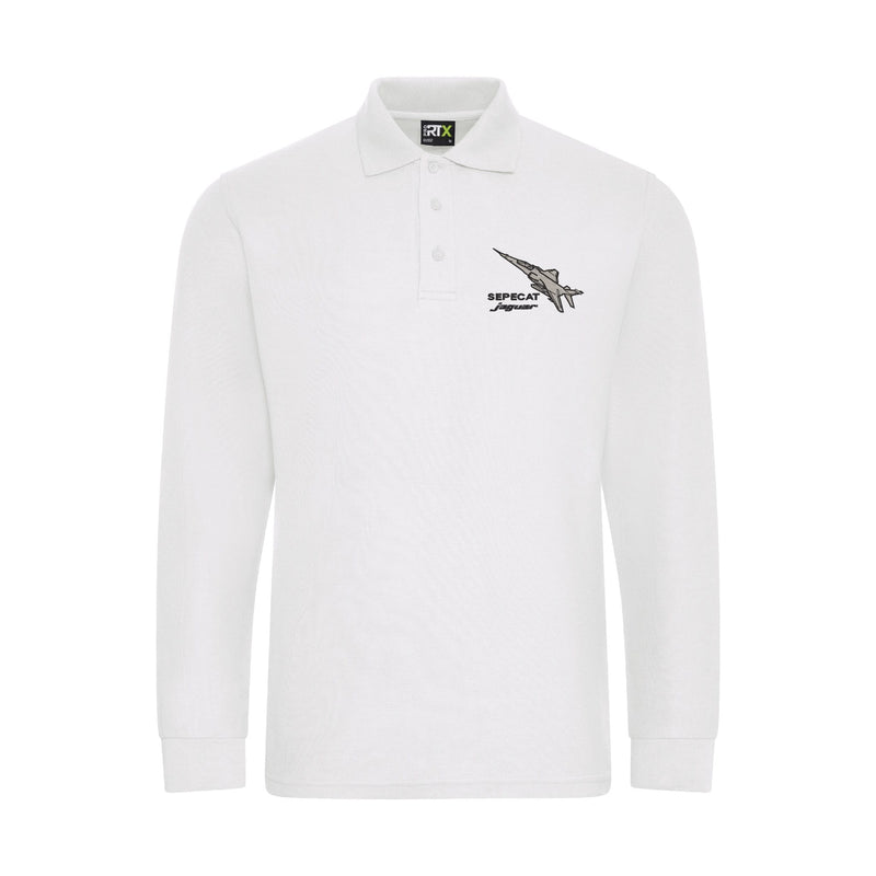SEPECAT Jaguar Long Sleeve Polo Shirt