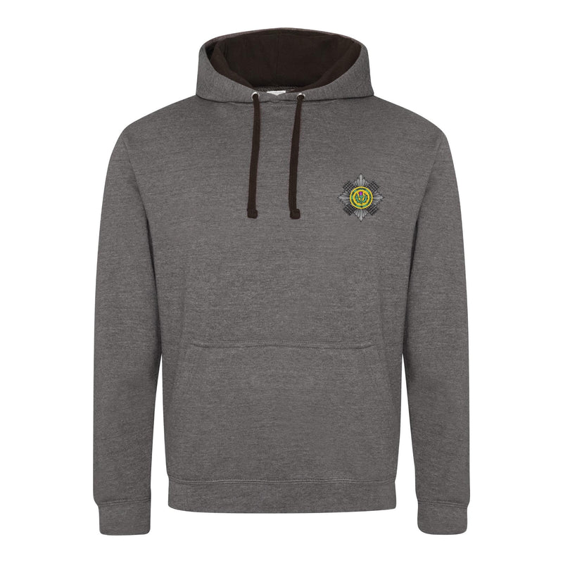 Scots Guards Varsity Contrast Hoodie