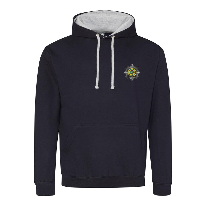 Scots Guards Varsity Contrast Hoodie