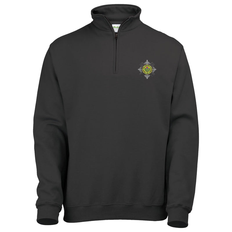 Scots Guards Quarter Zip Sweatshirt