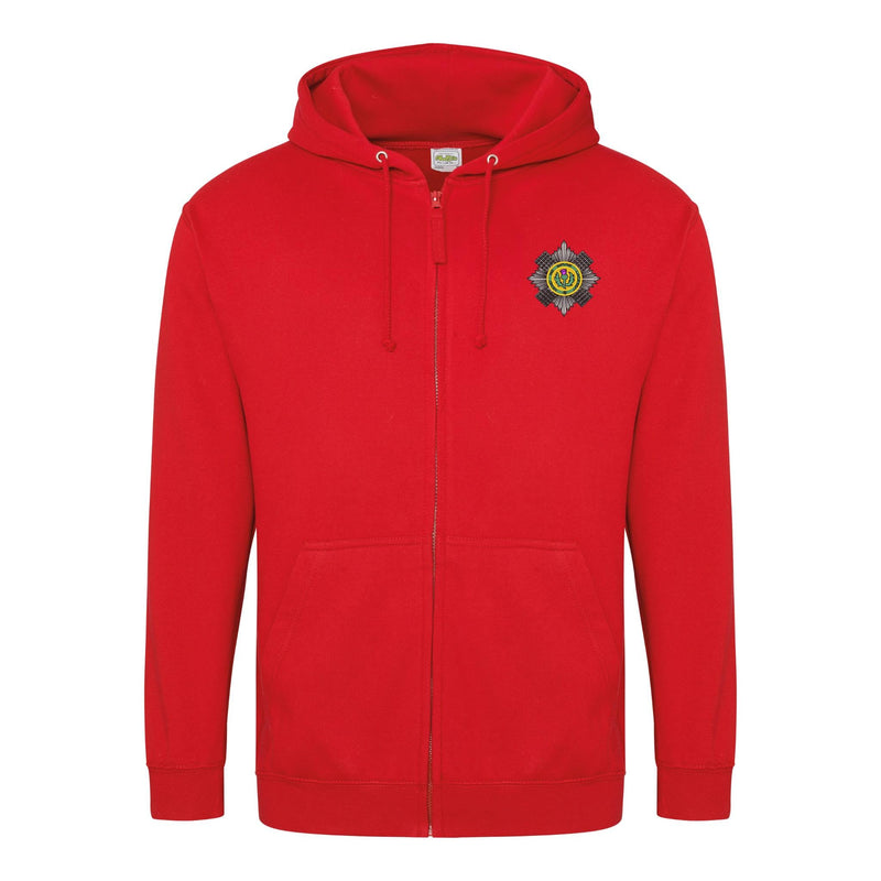 Scots Guards Zipped Hoodie
