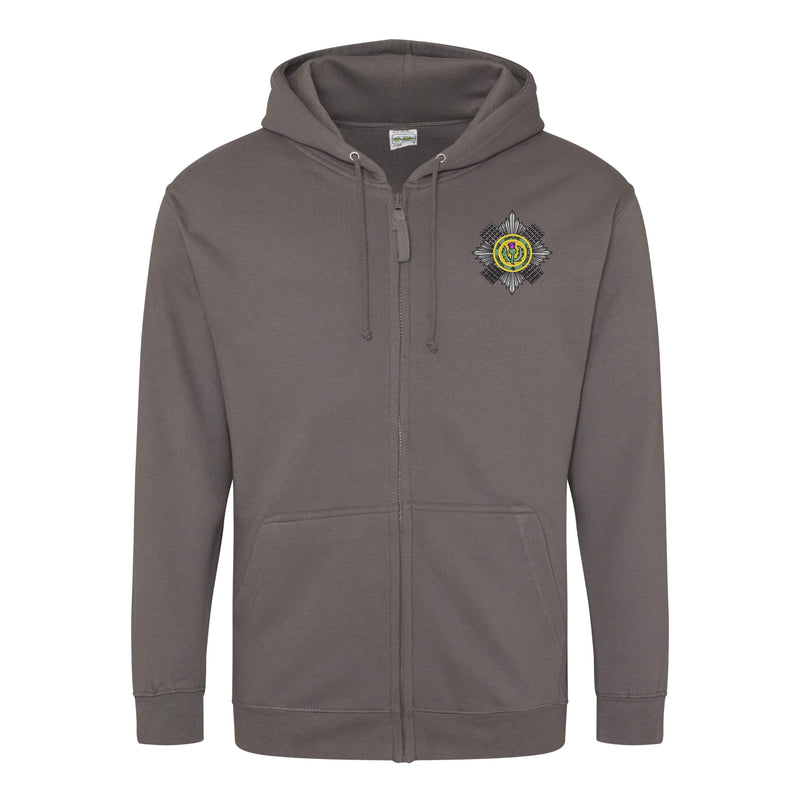 Scots Guards Zipped Hoodie
