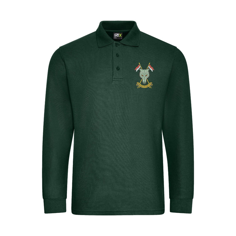 Scottish and North Irish Yeomanry Long Sleeve Polo Shirt