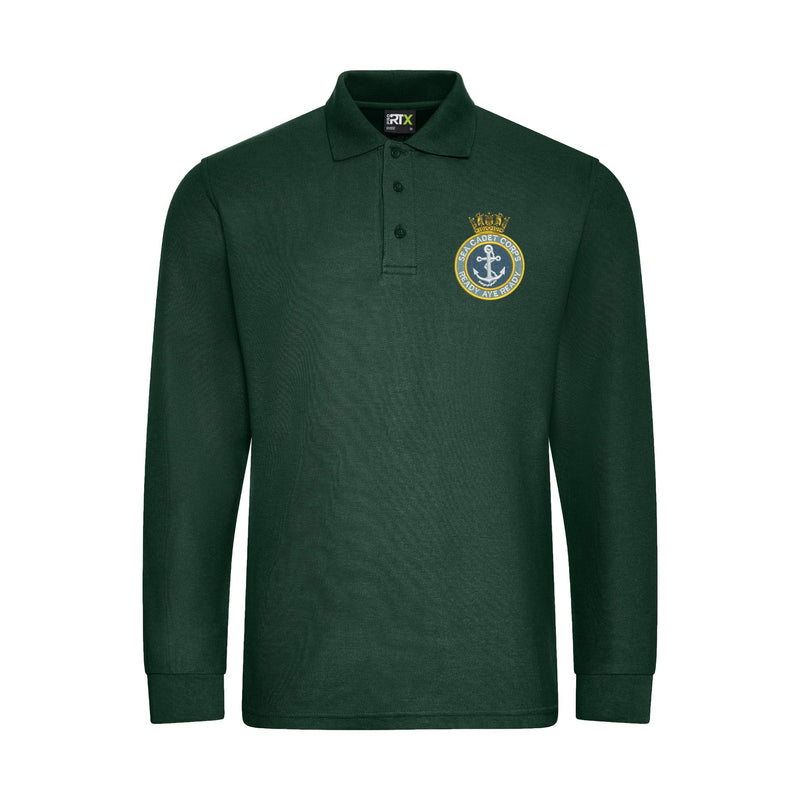 Sea Cadets Long Sleeve Polo Shirt
