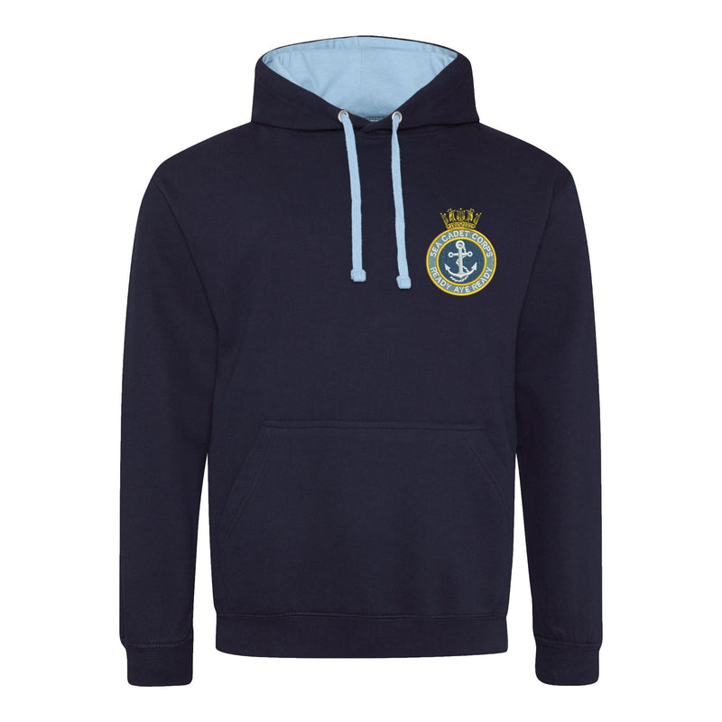 Sea Cadets Varsity Contrast Hoodie