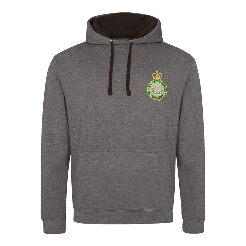 Sherwood Rangers Yeomanry Varsity Contrast Hoodie