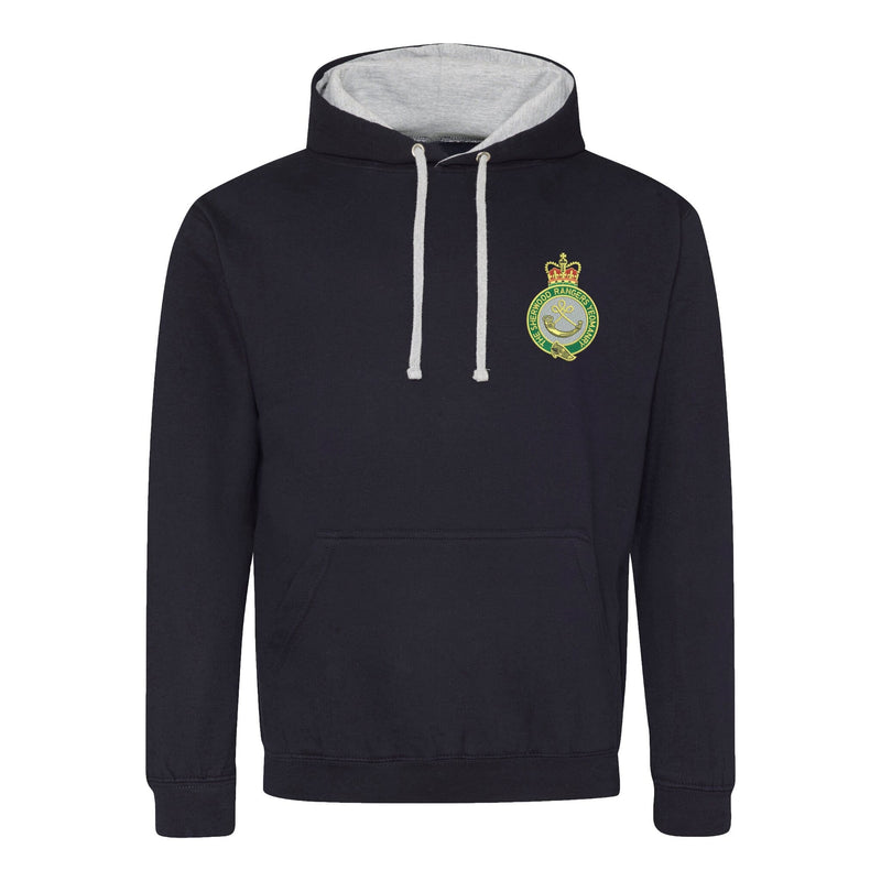 Sherwood Rangers Yeomanry Varsity Contrast Hoodie