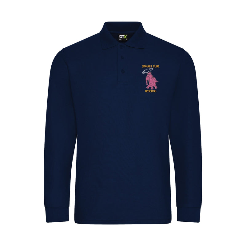 Signals Club Troodos Long Sleeve Polo Shirt