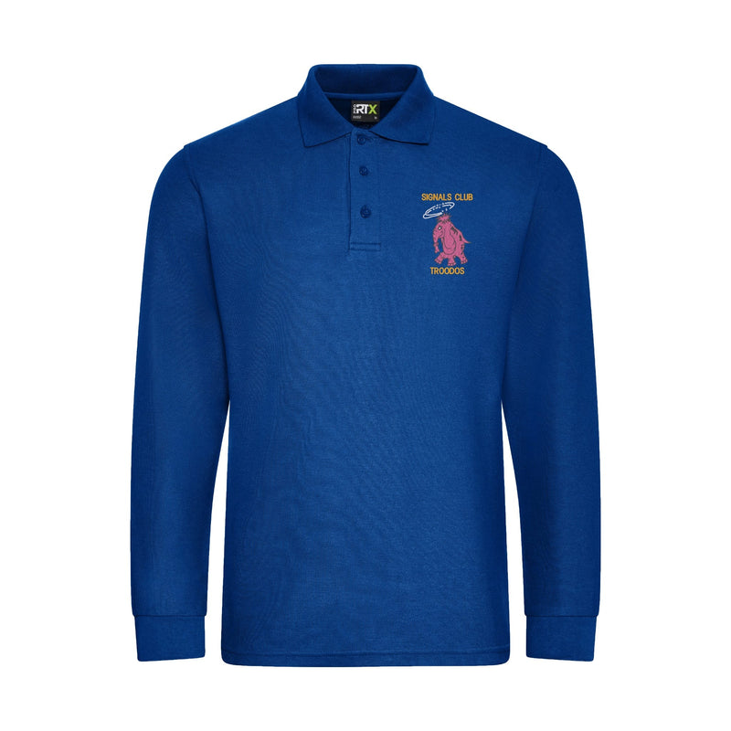 Signals Club Troodos Long Sleeve Polo Shirt