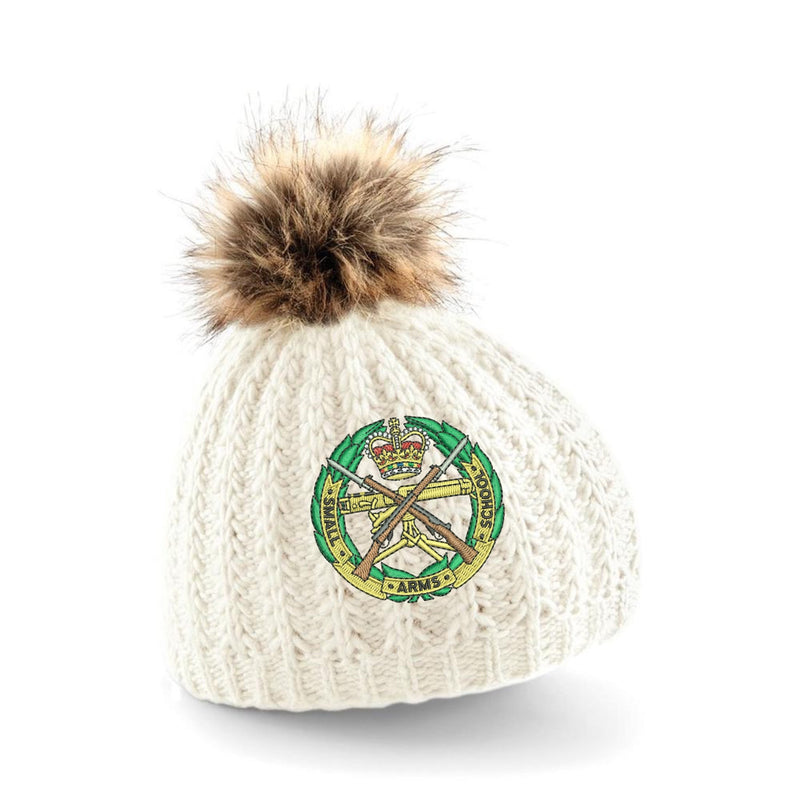 Small Arms School Corps Pom Pom Beanie Hat