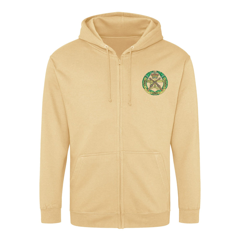 Small Arms School Corps Zipped Hoodie