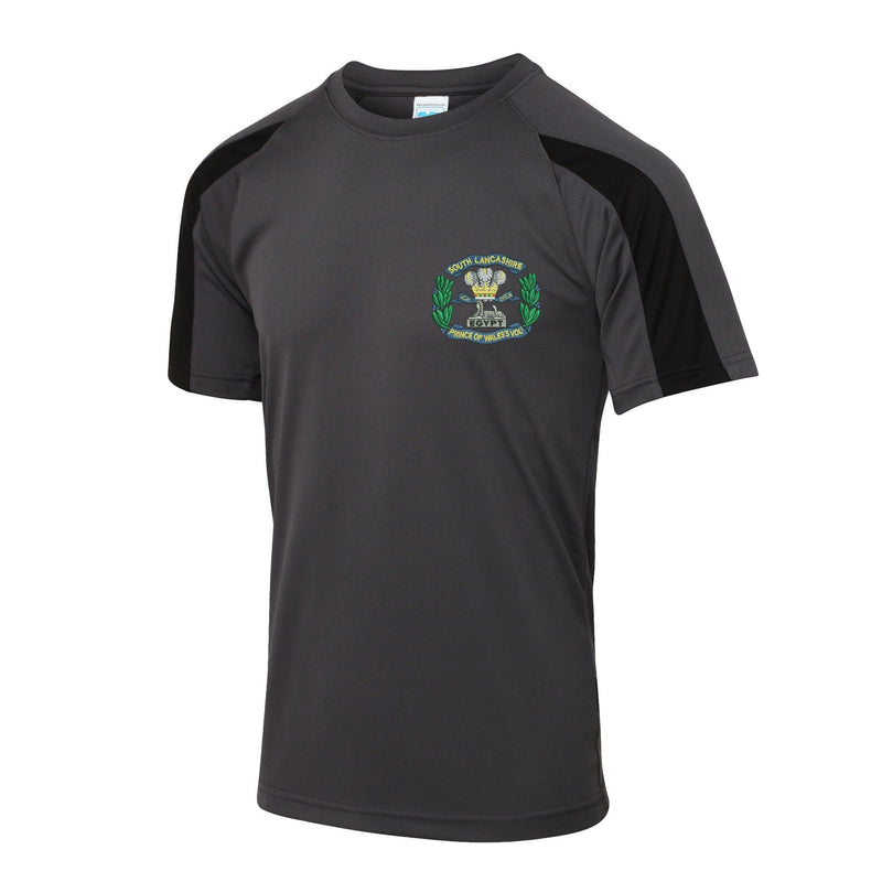South Lancashire Regiment Contrast Polyester T-Shirt