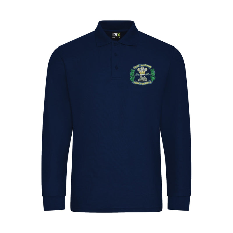 South Lancashire Regiment Long Sleeve Polo Shirt