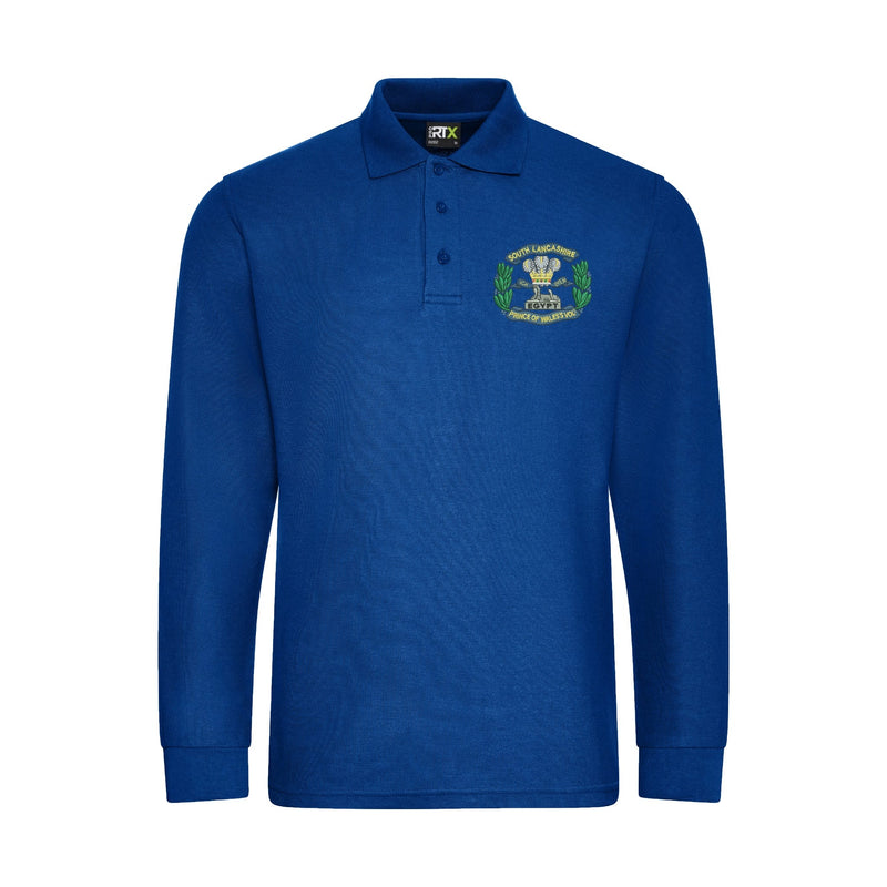 South Lancashire Regiment Long Sleeve Polo Shirt