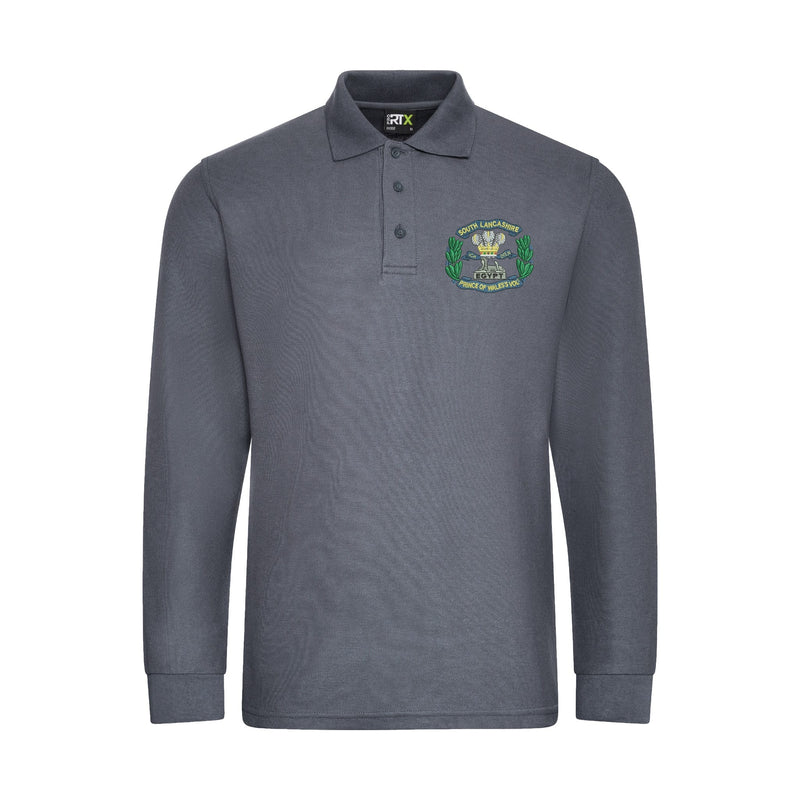 South Lancashire Regiment Long Sleeve Polo Shirt