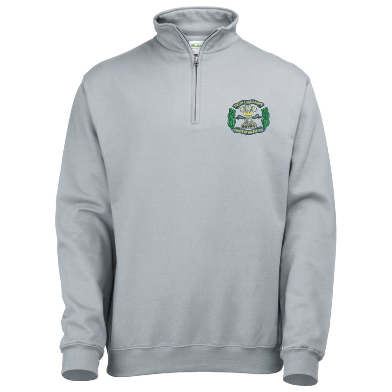 South Lancashire Regiment Quarter Zip Sweatshirt