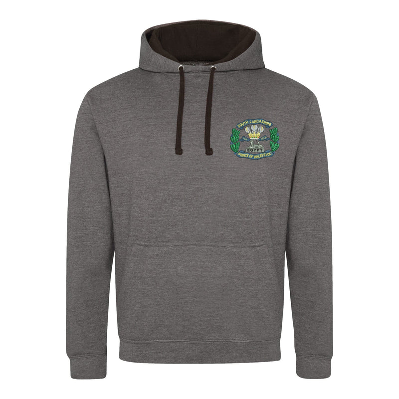 South Lancashire Regiment Varsity Contrast Hoodie