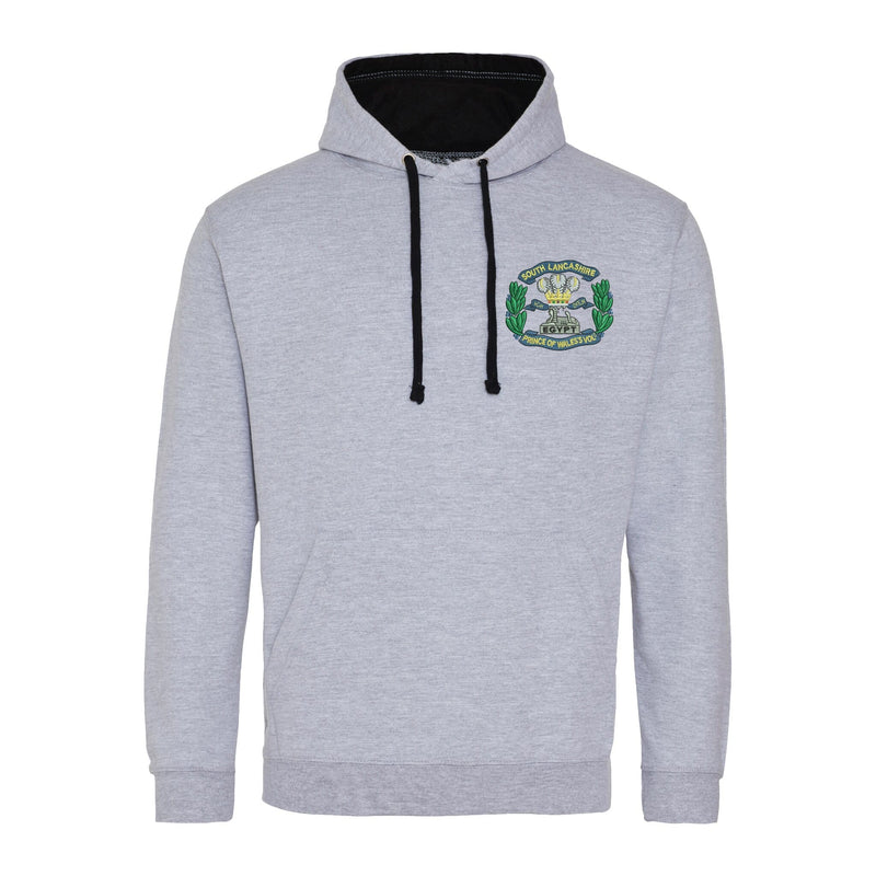 South Lancashire Regiment Varsity Contrast Hoodie