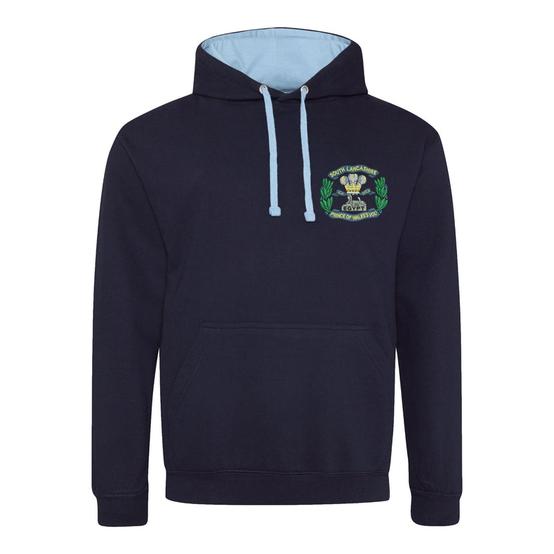 South Lancashire Regiment Varsity Contrast Hoodie