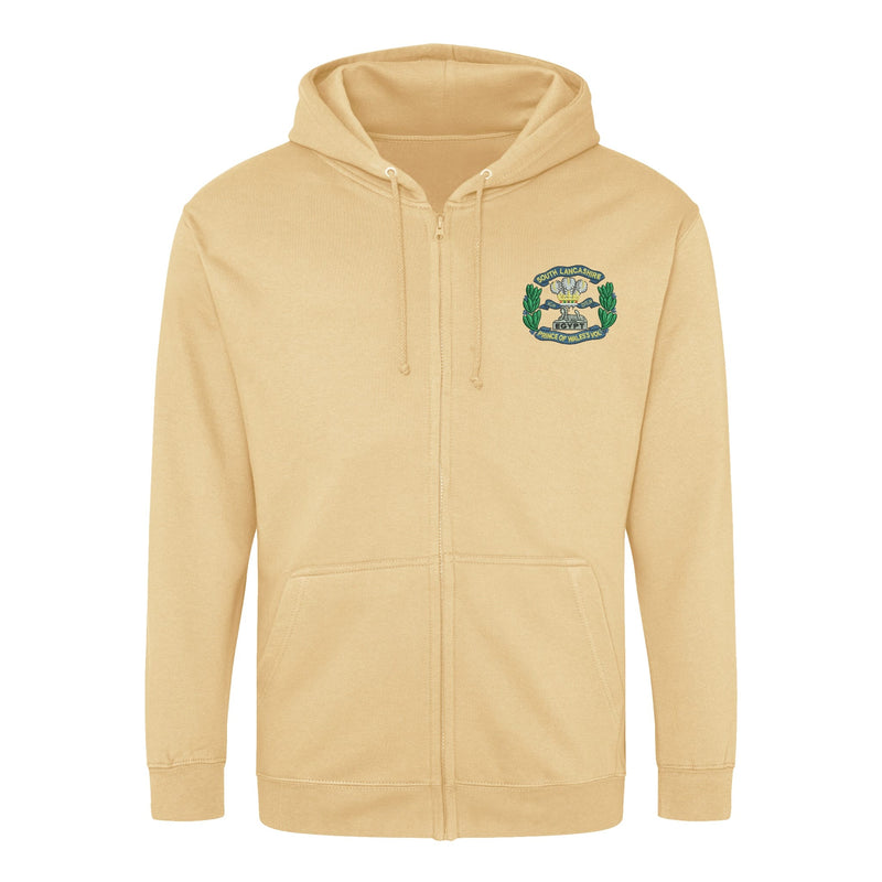 South Lancashire Regiment Zipped Hoodie