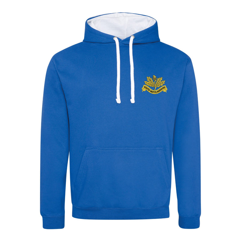 South Nottinghamshire Hussars Varsity Contrast Hoodie