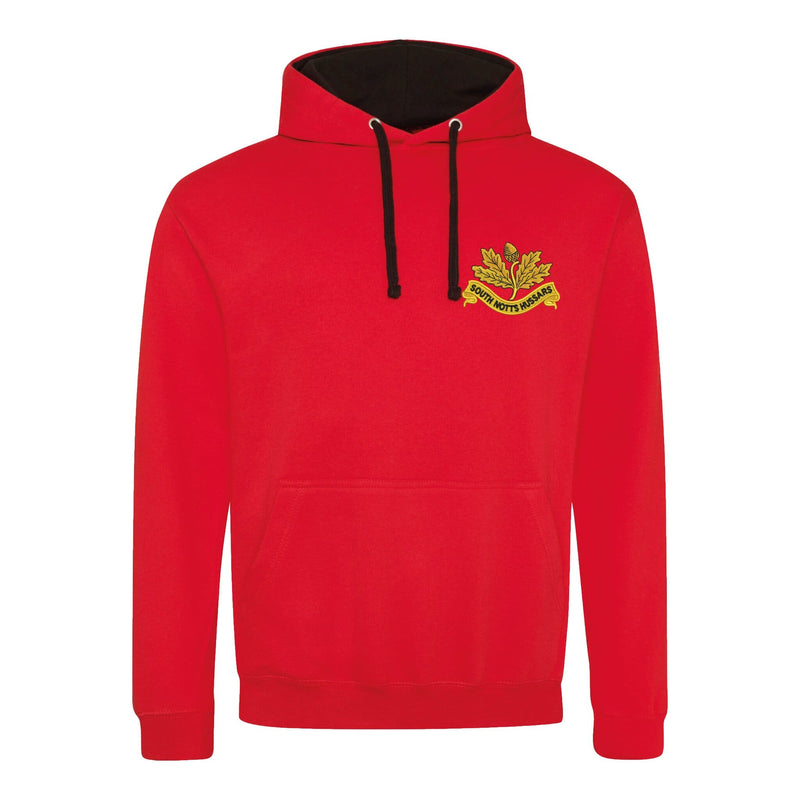 South Nottinghamshire Hussars Varsity Contrast Hoodie