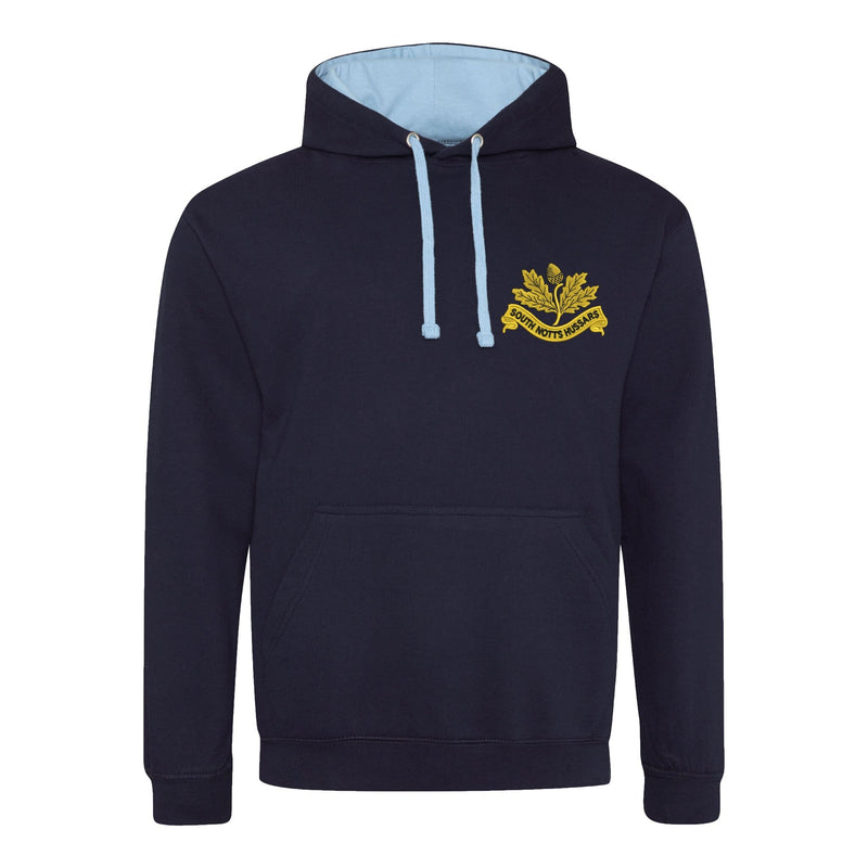 South Nottinghamshire Hussars Varsity Contrast Hoodie