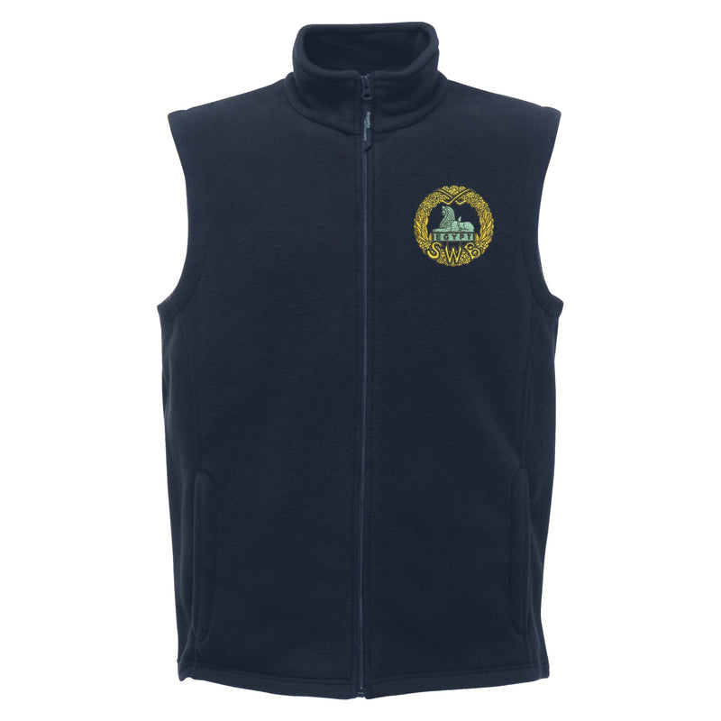 South Wales Borderers Regatta Fleece Bodywarmer
