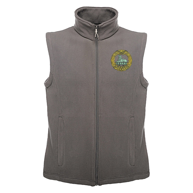 South Wales Borderers Regatta Fleece Bodywarmer