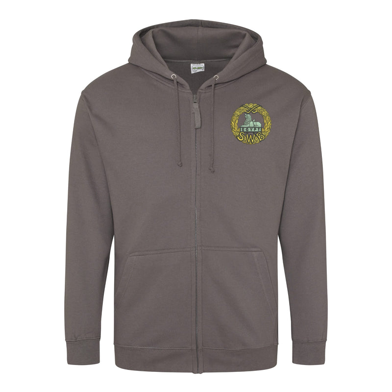 South Wales Borderers Zipped Hoodie