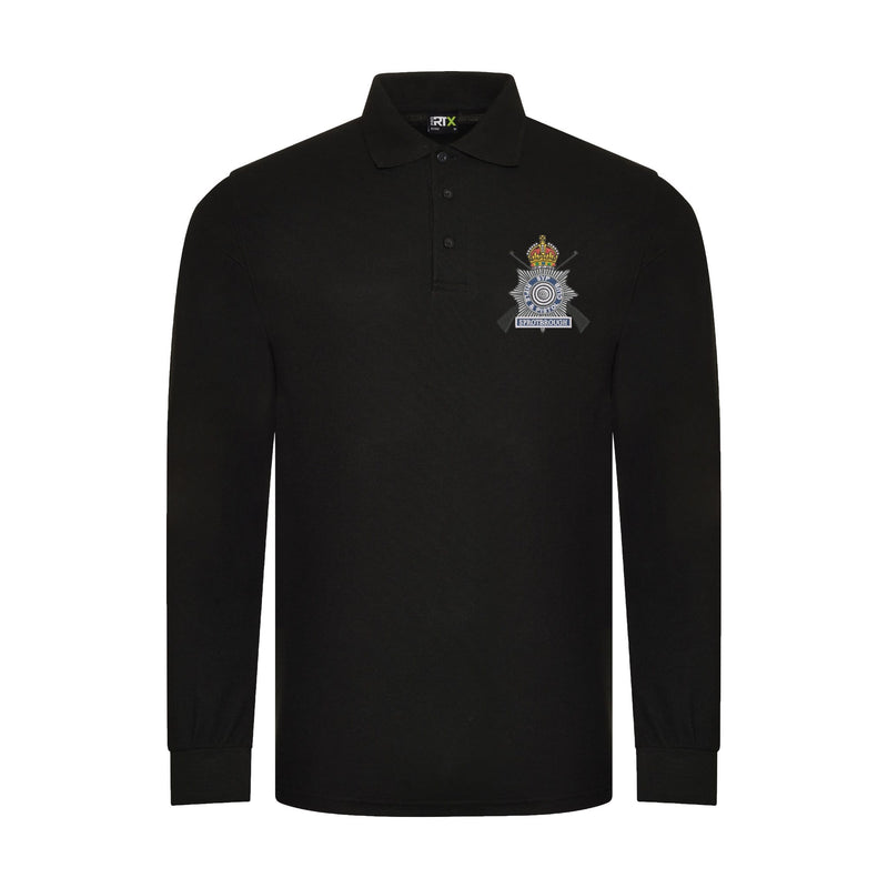South Yorkshire Police Rifle & Pistol Club Long Sleeve Polo Shirt