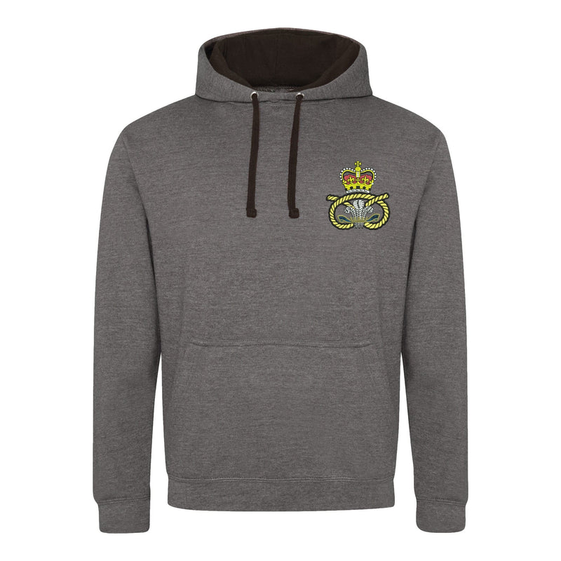 Staffordshire Regiment Varsity Contrast Hoodie