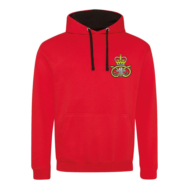 Staffordshire Regiment Varsity Contrast Hoodie