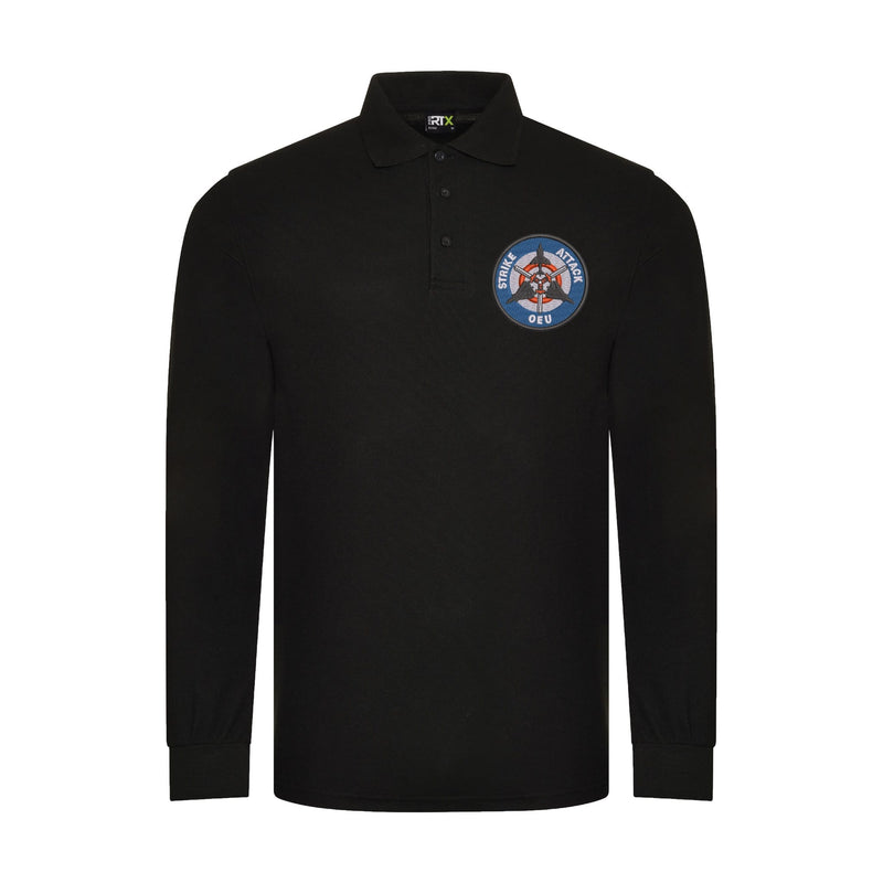 Strike Attack Operational Evaluation Unit Long Sleeve Polo Shirt