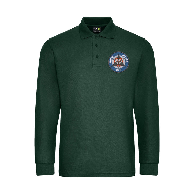 Strike Attack Operational Evaluation Unit Long Sleeve Polo Shirt