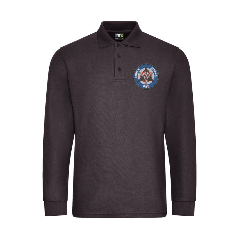 Strike Attack Operational Evaluation Unit Long Sleeve Polo Shirt